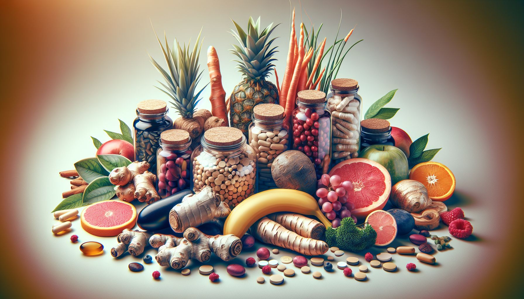 Image of libido supplements and natural herbs